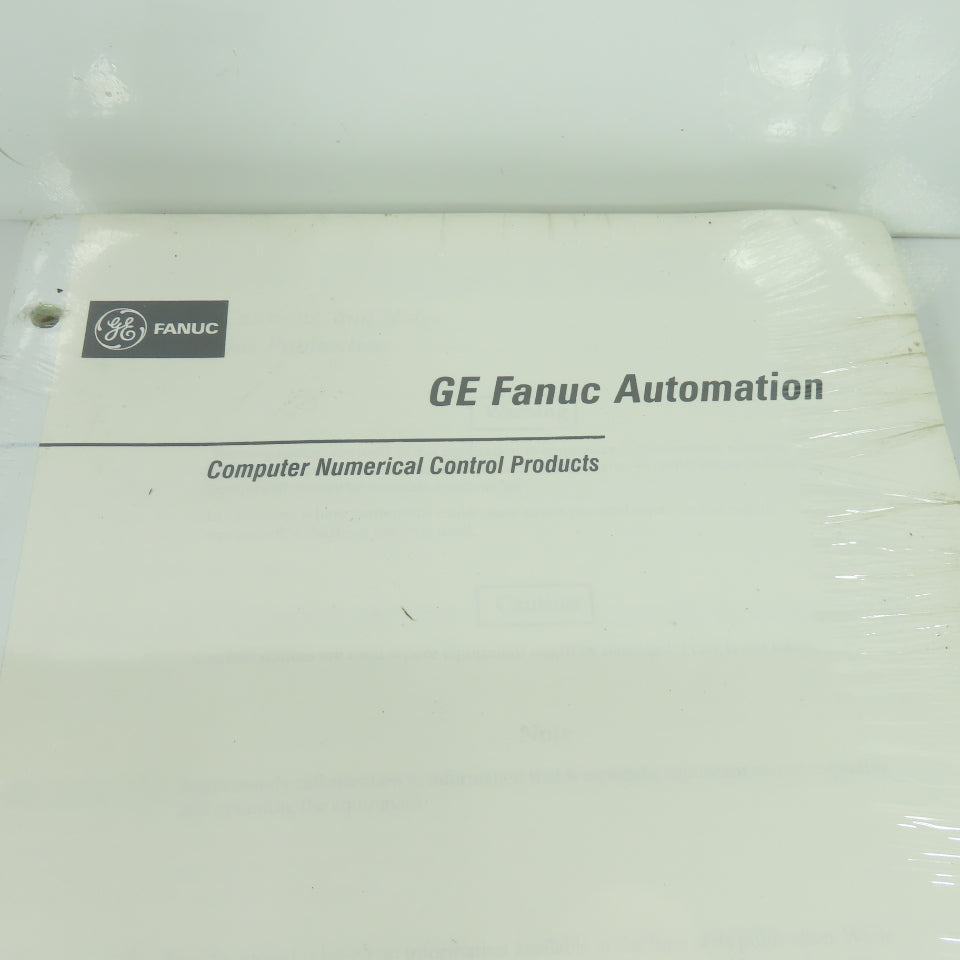 GE Fanuc GFZ-62442E/02 Series 16,18,160,180-Model B Descriptions Manual