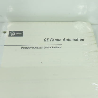 GE Fanuc GFZ-62442E/02 Series 16,18,160,180-Model B Descriptions Manual