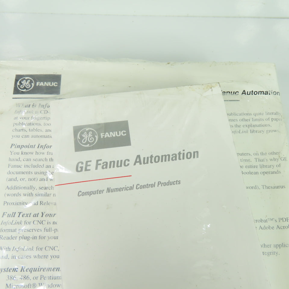 GE Fanuc Series 15-Model B Manual Handbook Set