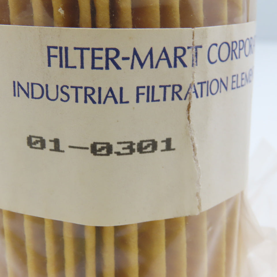 Filter Mart 01-0301 Pleated Paper Filter Element 2-3/4" x 4-3/8"