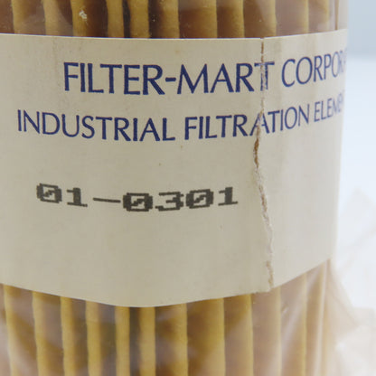 Filter Mart 01-0301 Pleated Paper Filter Element 2-3/4" x 4-3/8"