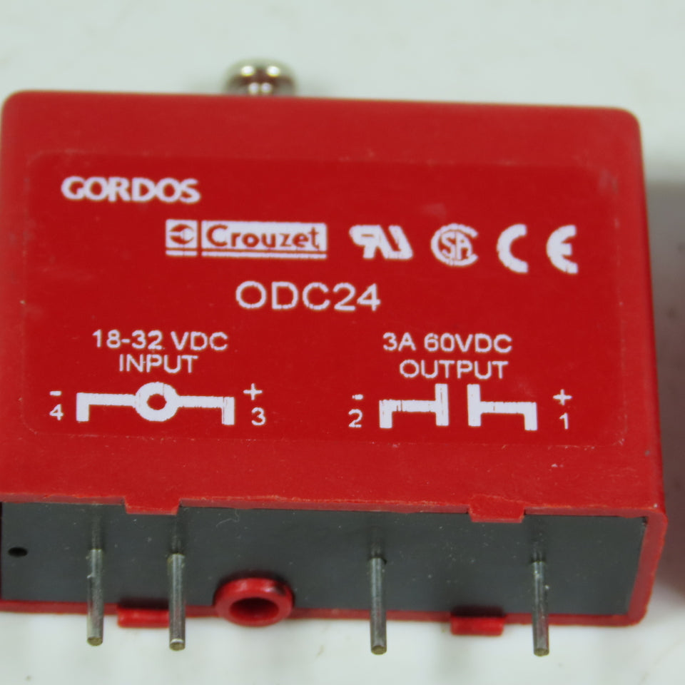Gordos / Crouzet ODC24 DC Output Module 3A 60VDC Lot of 3
