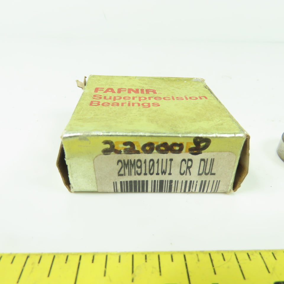 Fafnir 2MM9101WI CR DUL 28mm ODx 12mm IDx 8mm W Superprecision Bearing Lot Of 3