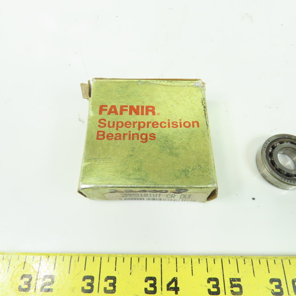 Fafnir 2MM9101WI CR DUL 28mm ODx 12mm IDx 8mm W Superprecision Bearing Lot Of 3