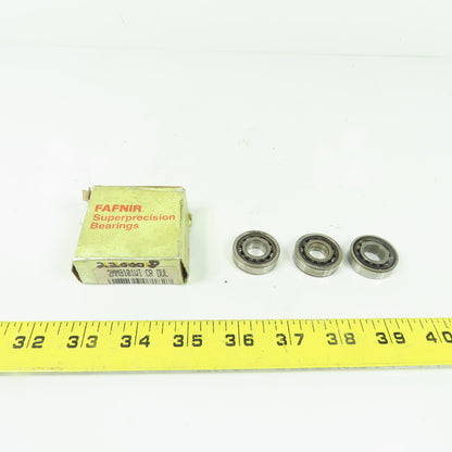 Fafnir 2MM9101WI CR DUL 28mm ODx 12mm IDx 8mm W Superprecision Bearing Lot Of 3