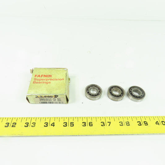 Fafnir 2MM9101WI CR DUL 28mm ODx 12mm IDx 8mm W Superprecision Bearing Lot Of 3