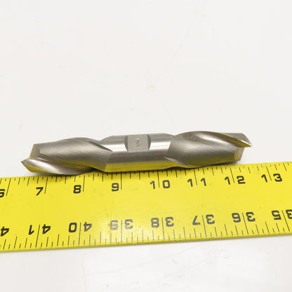 Eclipse Cat No. 2421 1" x 1" 2 Flute Double Ended End Mill Cutter