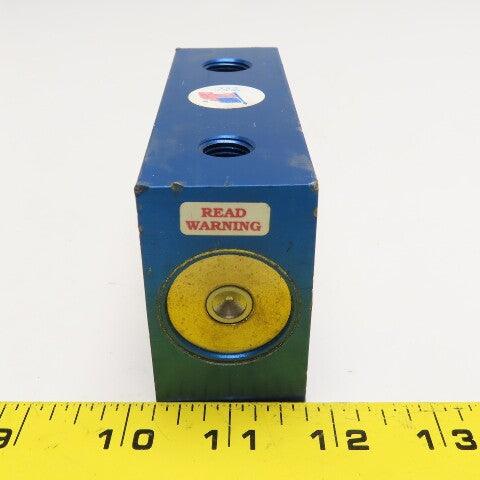 Aladco Nu-Check 313801 Air Piloted Override Pneumatic Check Valve 3/8" NPT