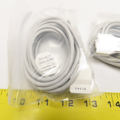 Masimo PC08 Pulse Oximeter Extension Cable Lot Of 2