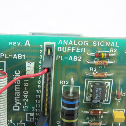 Dynamatic 15-240-61 Analog Signal Buffer Board PCB PL-AB2 Rev A