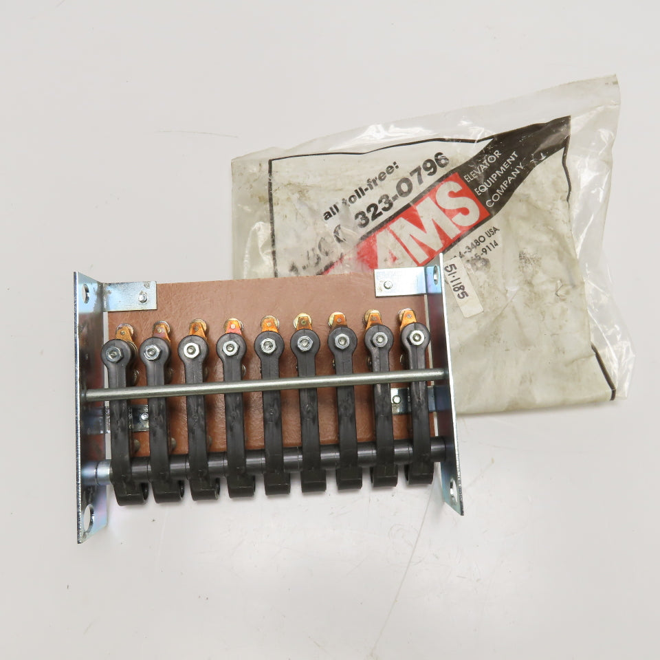 Adams Elevator Equipment 3-40136-51 9 Position Contact Board