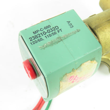 Asco 8316G64 Red-Hat II 1/2" Solenoid Valve 120V Coil