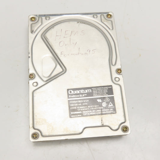 Quantum Pro Drive 127AT PI12A011 Rev. 08-G Internal Hard Drive 127MB