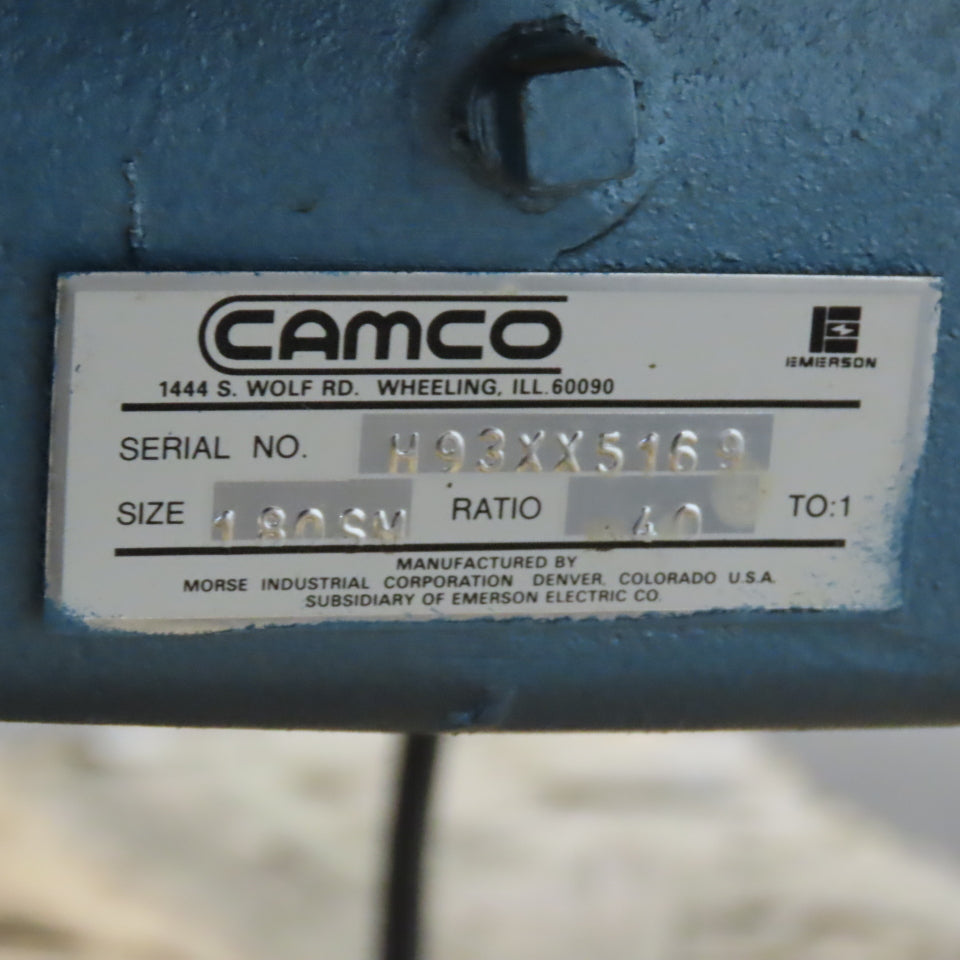 Camco 601RDM6H24-270 Roller Dial Index Drive .34HP 90VDC W/ 36" Table