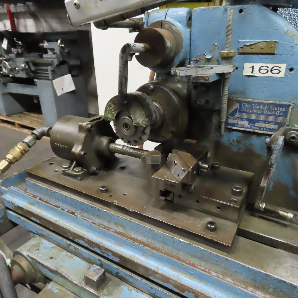 US Machine & Tool Co. 1 1HP Horizontal Mill Milling Machine 230V 3PH W/ Air Vise