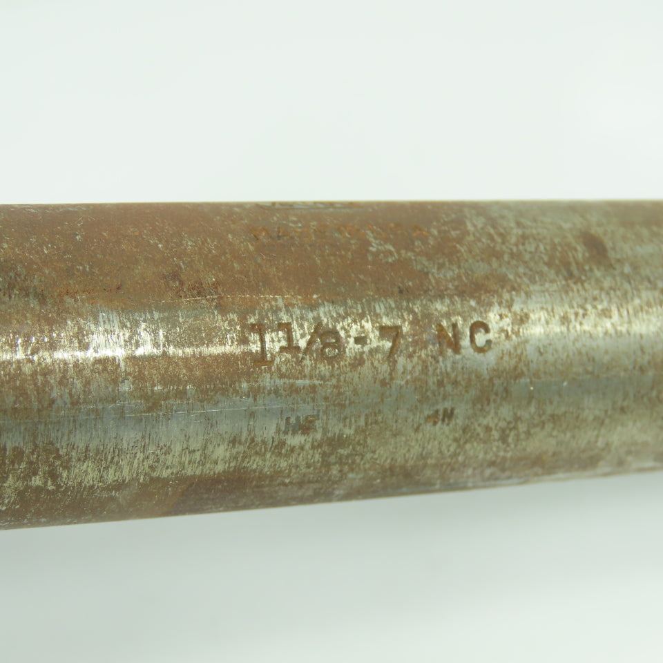 Greenfield 1-1/8"-7 NC G11 HS M2 Pipe Thread Plug Tap 4 Flute 12" OAL