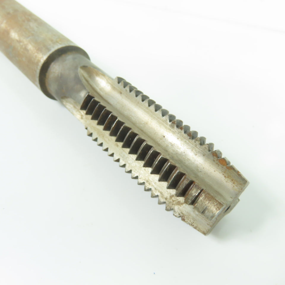 Greenfield 1-1/8"-7 NC G11 HS M2 Pipe Thread Plug Tap 4 Flute 12" OAL