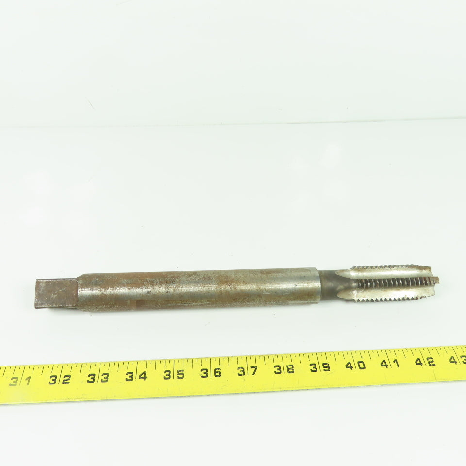 Greenfield 1-1/8"-7 NC G11 HS M2 Pipe Thread Plug Tap 4 Flute 12" OAL
