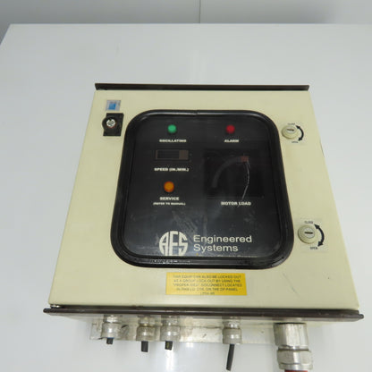 AES D-26710 EMO III Oscillator Drive Control Panel 120/240VAC 2/1A