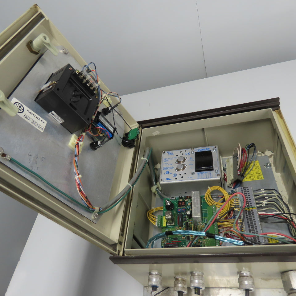 AES D-26710 EMO III Oscillator Drive Control Panel 120/240VAC 2/1A