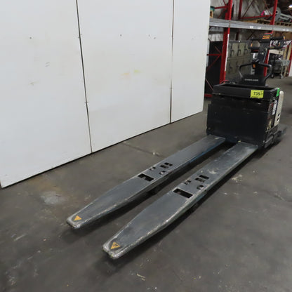 Crown PE4500-60 6000 LB 24V Walkie/Rider Pallet Jack Truck 96" x 10" LONG Forks