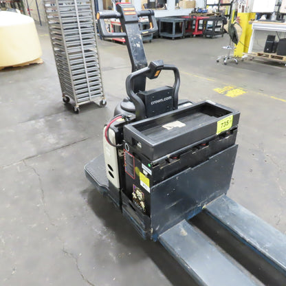 Crown PE4500-60 6000 LB 24V Walkie/Rider Pallet Jack Truck 96" x 10" LONG Forks