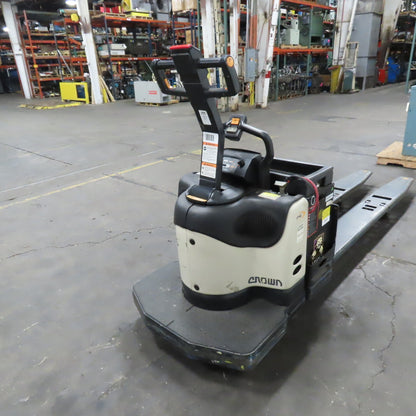 Crown PE4500-60 6000 LB 24V Walkie/Rider Pallet Jack Truck 96" x 10" LONG Forks