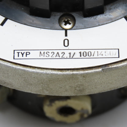 Hydac MS2A2.1/100/1450 6 Station Hydraulic Gauge Isolator 2300PSI