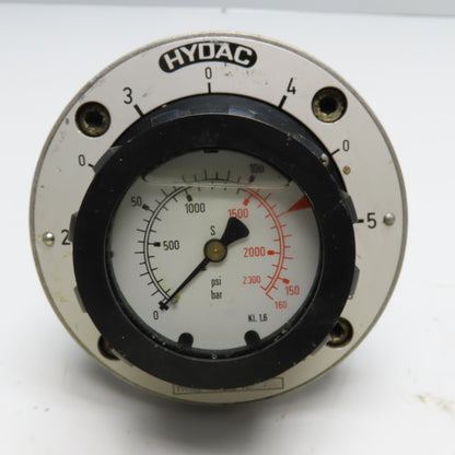 Hydac MS2A2.1/100/1450 6 Station Hydraulic Gauge Isolator 2300PSI