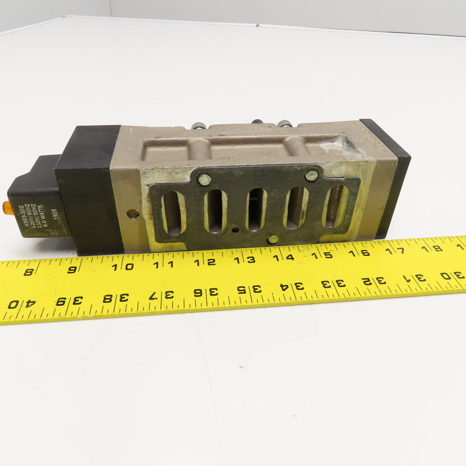 Parker L7353830253VXBB 5/2 Position Pneumatic Directional Valve 120V Coil
