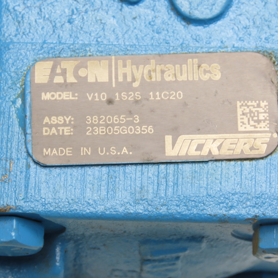 Eaton Vickers V10 1S2S 11C20 Rotary Vane Hydraulic Pump 2GPM