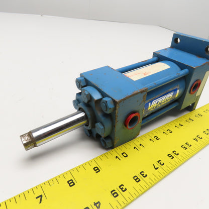 Vickers 2" Bore 2" Stroke Double Acting Double Rod Pneumatic Cylinder