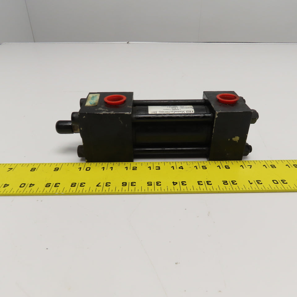 TRD Mfg. 1-1/2" Bore x 2" Stroke Double Acting Hydraulic Cylinder