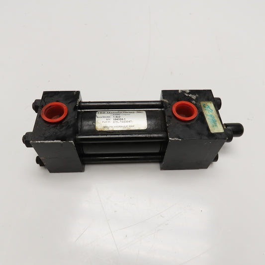 TRD Mfg. 1-1/2" Bore x 2" Stroke Double Acting Hydraulic Cylinder