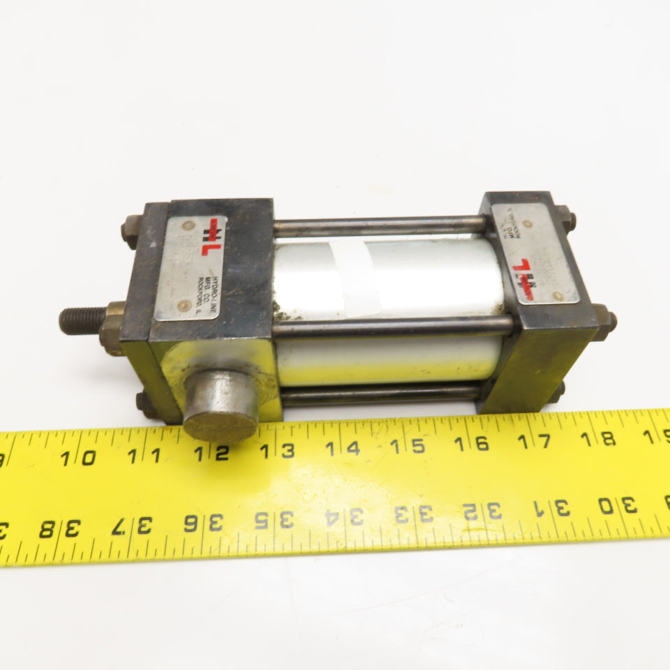 Hydro-Line A5U-2X2 2" Bore x 2" Stroke Double Acting Trunnion Mount Air Cylinder