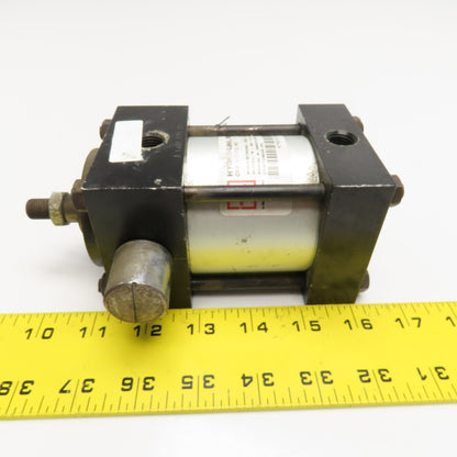 Hydro-Line 2-1/2" Bore x 1" Stroke Trunnion Mount Double Acting Air Cylinder