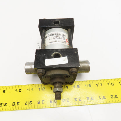 Hydro-Line 2-1/2" Bore x 1" Stroke Trunnion Mount Double Acting Air Cylinder