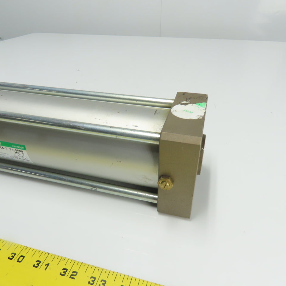 CKD JSC3-V-FA-80NB-300-3 Pneumatic Cylinder 80mm Bore 300mm Stroke 0.3-0.7MPa