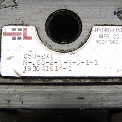 Hydro-Line Q5U-2x1 2" Bore x 1" Stroke Double Acting Trunnion Mount Air Cylinder