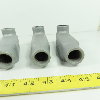 Appleton Unilet 3/4" LB Form 35 Conduit Body Lot Of 5
