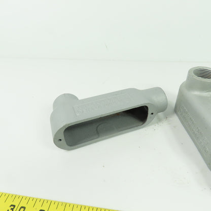Appleton Unilet 3/4" LB Form 35 Conduit Body Lot Of 5