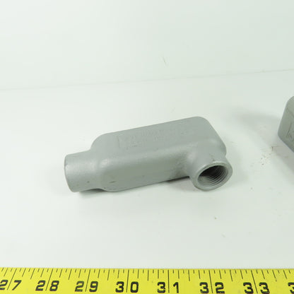 Appleton Unilet 3/4" LB Form 35 Conduit Body Lot Of 5