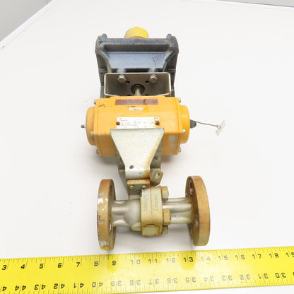 El-O-Matic ES0040 U2A04A 1/2" Flange CF8M Ball Valve Actuator Position Indicator