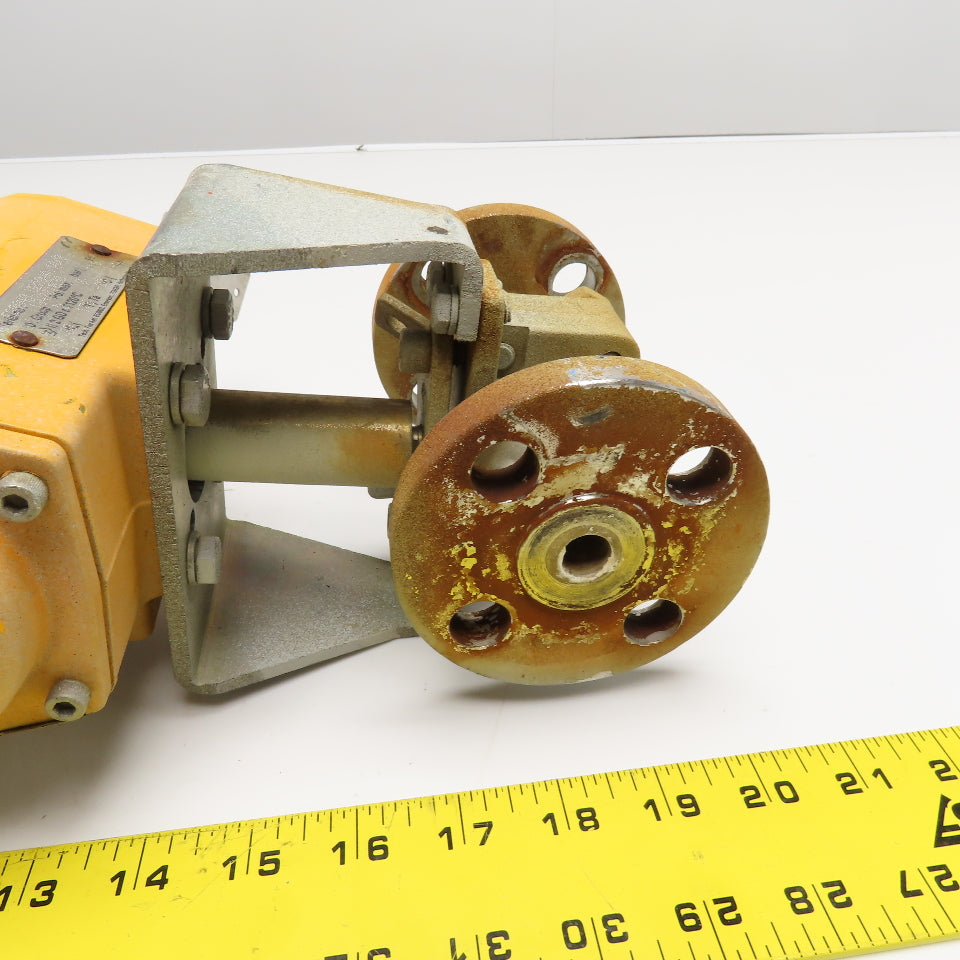 El-O-Matic ES0040 U2A04A 1/2" Flange CF8M Ball Valve Actuator Position Indicator