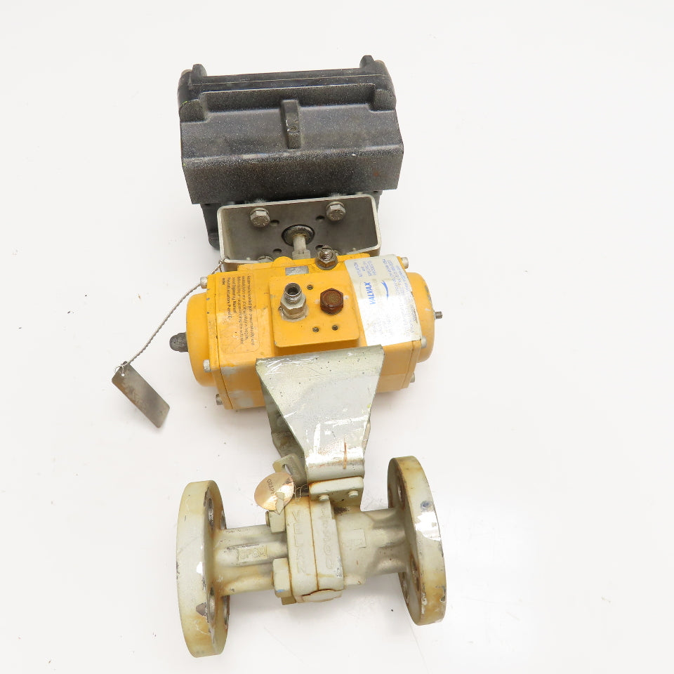 El-O-Matic ES0040 U2A04A 1/2" Flange CF8M Ball Valve Actuator Position Indicator