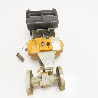 El-O-Matic ES0040 U2A04A 1/2" Flange CF8M Ball Valve Actuator Position Indicator