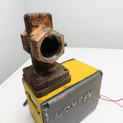 Maxon Series 808 2" NPT 115V 60Hz Gas Safety Shut Off Valve Parts/Repair