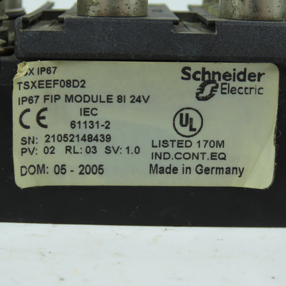 Schneider Electric TSXEEF08D2 IP67 FIP Module 8I 24V