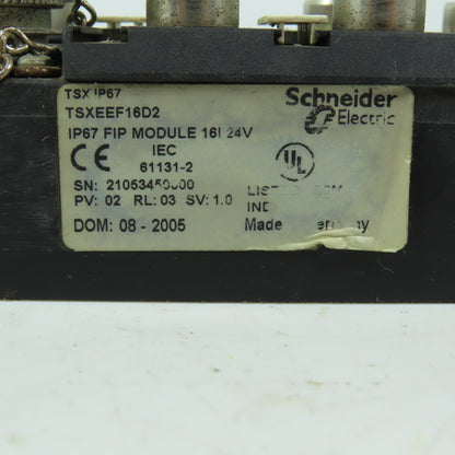 Schneider Electric TSXEEF16D2 IP67 FIP Module 16I 24V