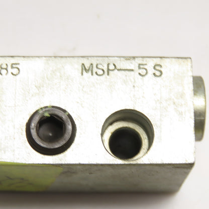Lubriquip MSP-5S Lubricator Modular Divider Valve